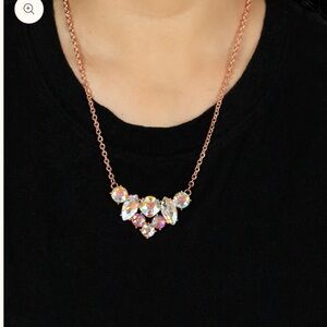 Lavishly Loaded Copper Necklace